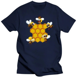 Bienen T-Shirt 'Lebhafter Bienenstock' | Süß & Lustig | S-6XL