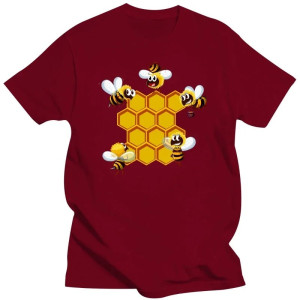 Bienen T-Shirt 'Lebhafter Bienenstock' | Süß & Lustig | S-6XL