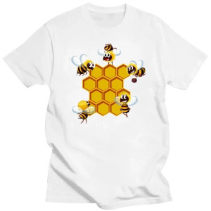 Bienen T-Shirt 'Lebhafter Bienenstock' | Süß & Lustig | S-6XL