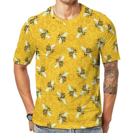 Bienen T-Shirt "Goldener Bienenstock" | Komfort & Natur-Stil