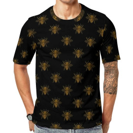 Bienen T-Shirt Damen "Royale Noir" | Elegant & Einzigartig