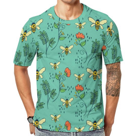 Bienen Shirt Damen "Wilder Garten" | Süß & Einzigartig