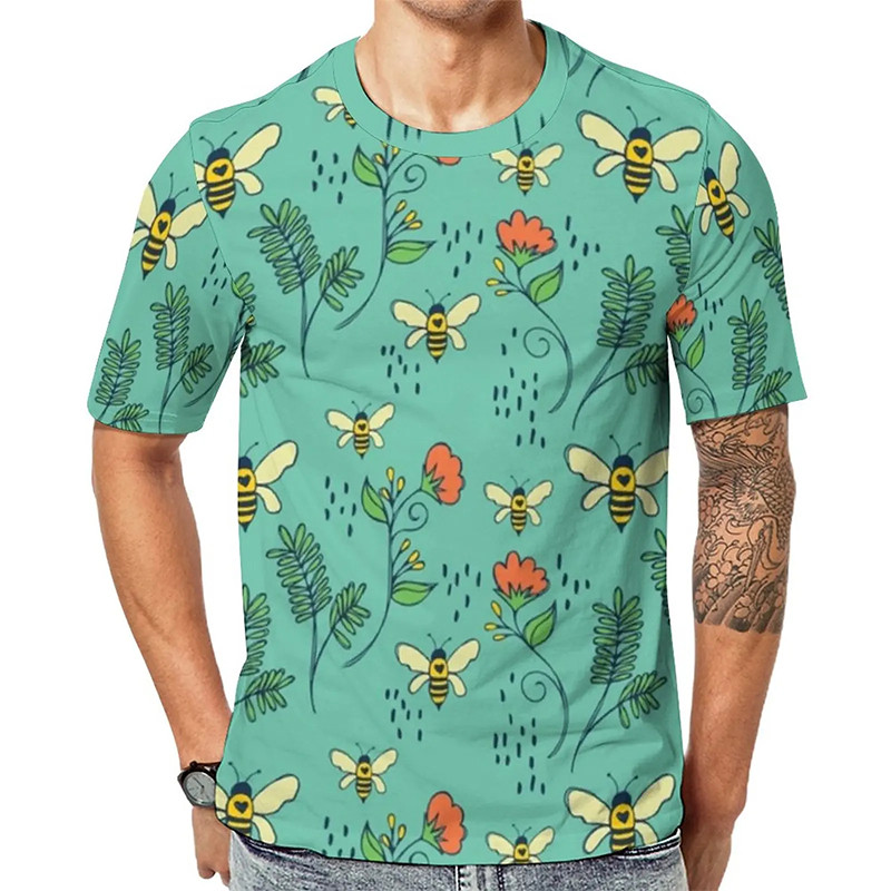 Bienen Shirt Damen "Wilder Garten" | Süß & Einzigartig