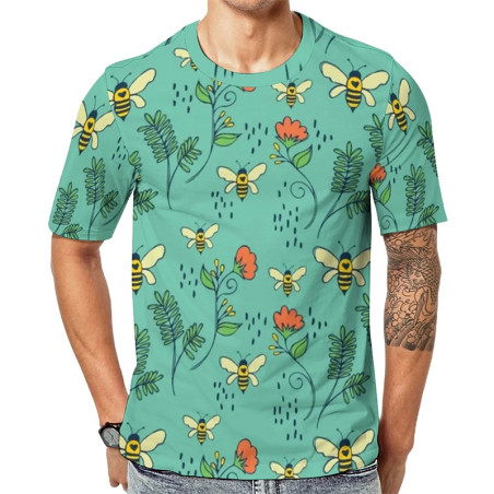 Bienen Shirt Damen "Wilder Garten" | Süß & Einzigartig
