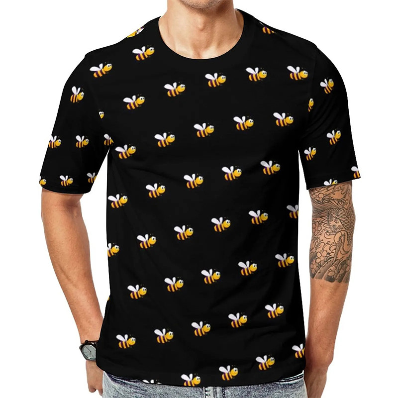 Bienen T-Shirt "Schicker Schwarm" | Eleganz & Spaß für Damen