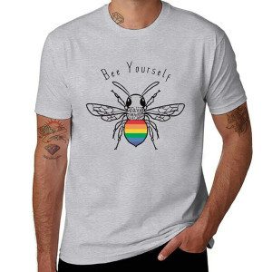 Bienen T-Shirt "Bee Yourself" - Stil & Authentizität!