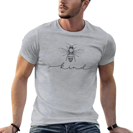 Bee Kind T-Shirt für Herren | Bienen Shirt mit Botschaft