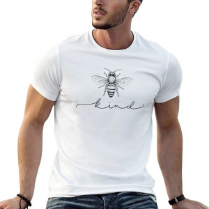 Bee Kind T-Shirt für Herren | Bienen Shirt mit Botschaft