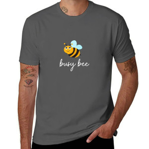 Bienen T-Shirt "Busy Bee" – Vintage Design – 8 Farben – S-6XL