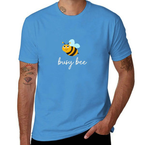 Bienen T-Shirt "Busy Bee" – Vintage Design – 8 Farben – S-6XL