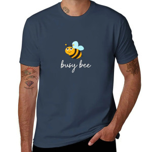 Bienen T-Shirt "Busy Bee" – Vintage Design – 8 Farben – S-6XL