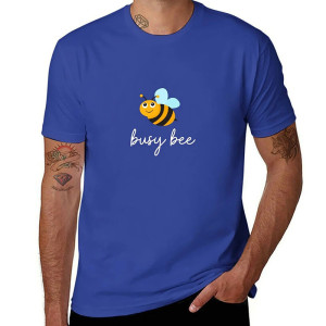 Bienen T-Shirt "Busy Bee" – Vintage Design – 8 Farben – S-6XL