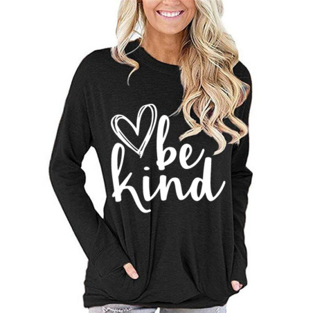 Bienen Sweatshirt 'Bee Kind' für Damen | Süße Geschenkidee
