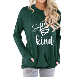 Bienen Sweatshirt "BEE KIND" – Lässig & Bequem für Damen