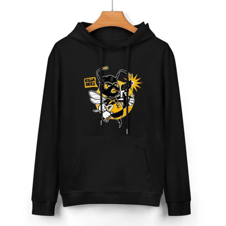 Hoodie "Killa Beez Style" – Bienen Streetwear Kapuzenpullover