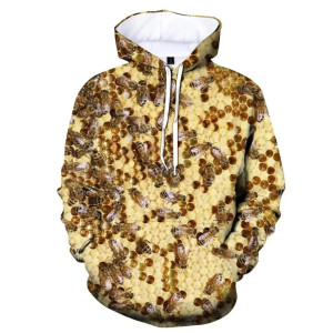 Bienen Kapuzenpullover "Süßer Bienenstock" | 1001bees.com