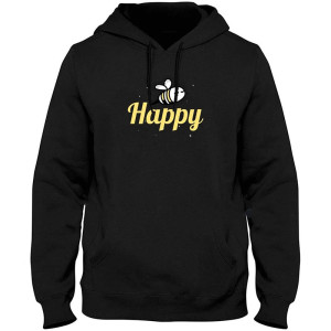 Bienen-Hoodie "Happy Buzz" - Süßer & bequemer Pullover