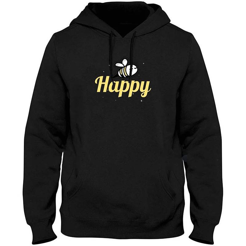 Bienen-Hoodie "Happy Buzz" - Süßer & bequemer Pullover