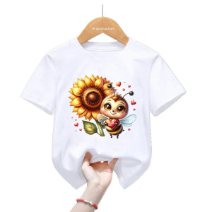 Bienen T-Shirt "Blumige Süße" – Süß & Bequem | 1001bees.com
