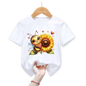 Bienen T-Shirt "Sonnenherz" für Kinder – Bequem & Süß | 1001bees