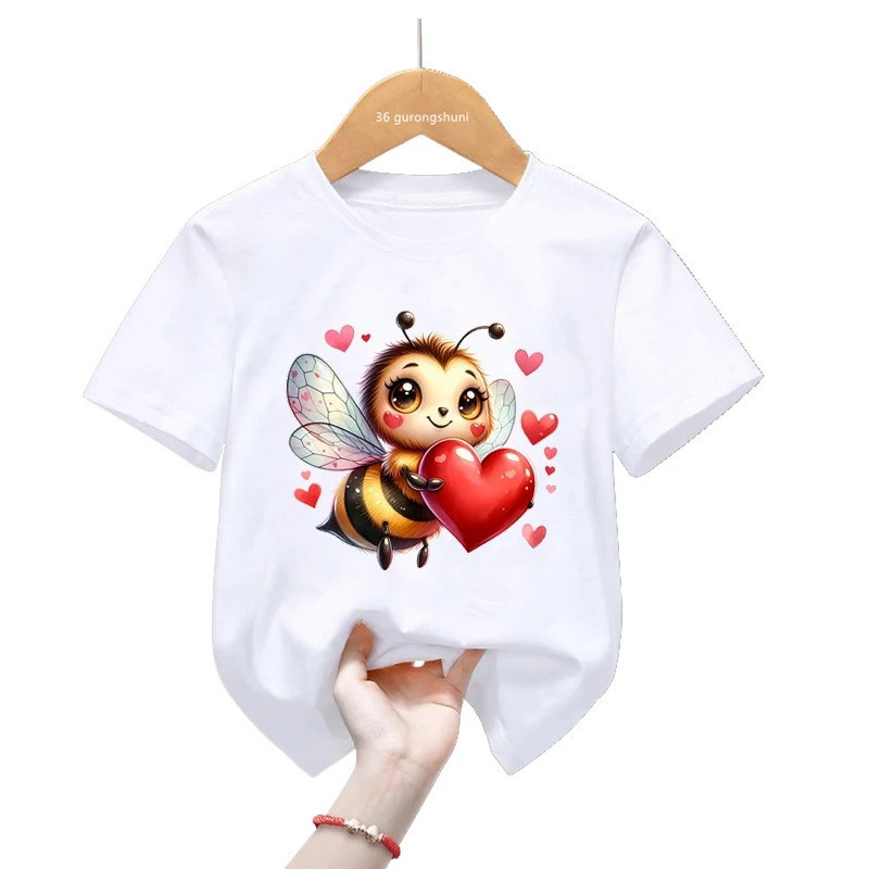 Bienen T-Shirt "Fliegendes Herz" – Süß & Bequem | 1001bees.com