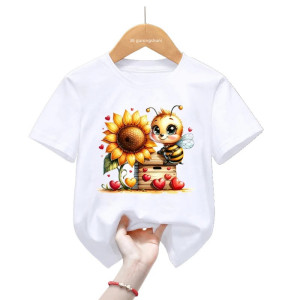 Süßes Bienen T-Shirt "Feld-Schätze" für Kinder | 1001bees.com