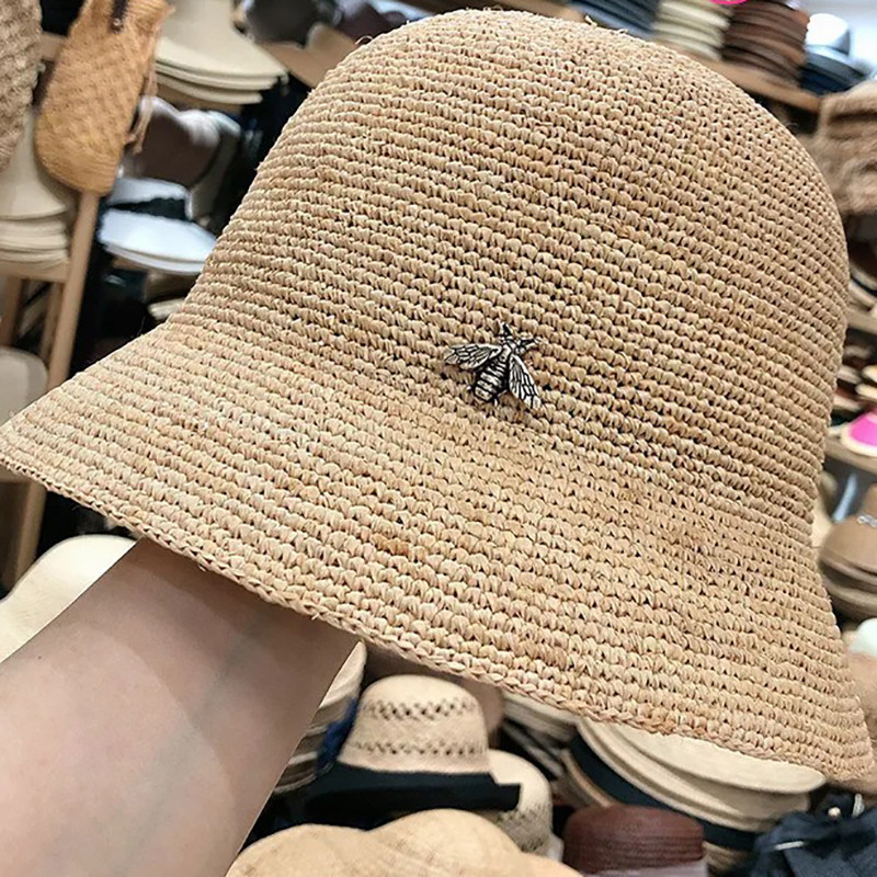 Bienenhut aus Raffia – Natürliche Eleganz für den Sommer