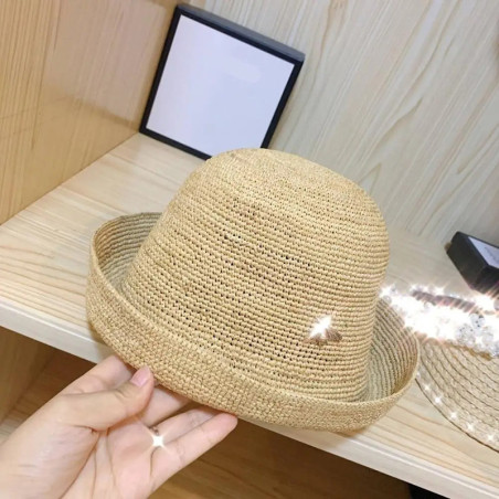Bienenhut aus Raffia – Natürliche Eleganz für den Sommer