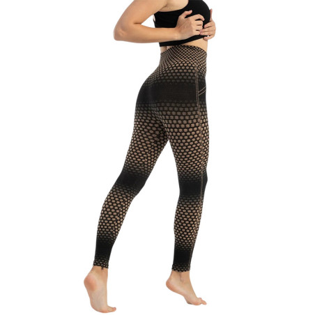 Leggings 'Wabenglanz' – Komfort & geometrisches Design