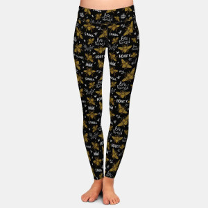 Bienen Leggings "Bee Queen" | Süß, Elegant & Bequem