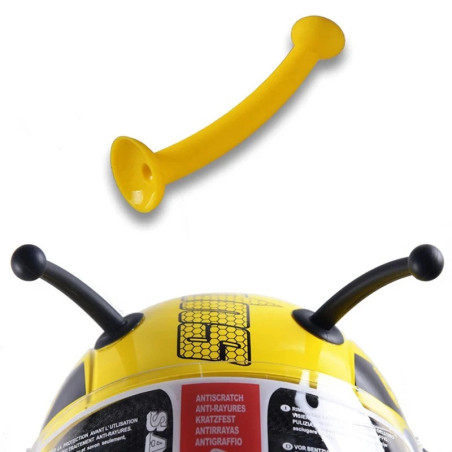 Bienenfühler für Motorradhelm | Lustige Helmdeko aus Silikon