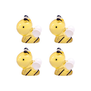 Leuchtende Mini-Bienen aus Harz | 20er-Set – Süße DIY Deko