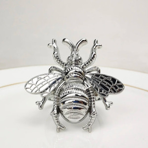 Königliche Bienen Serviettenringe | Eleganz & Raffinesse