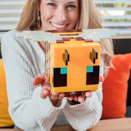 Pixel Biene Nachtlicht - Geek LED Lampe & Gamer Deko!