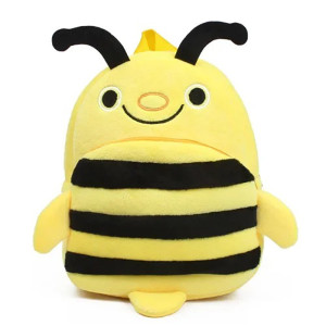 Bienen Plüschrucksack - Süßer Mini-Rucksack für den Kindergarten