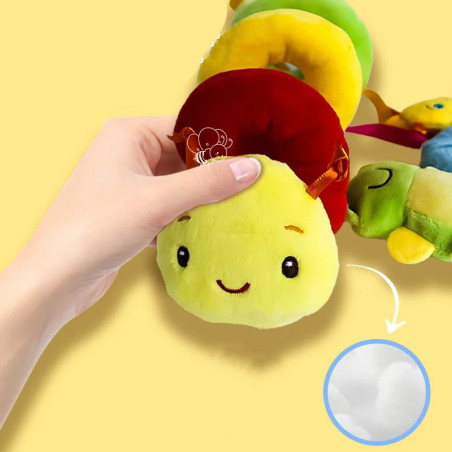 Aktivitätsspirale Biene | Musikalisches Babyspielzeug 0-12 M.