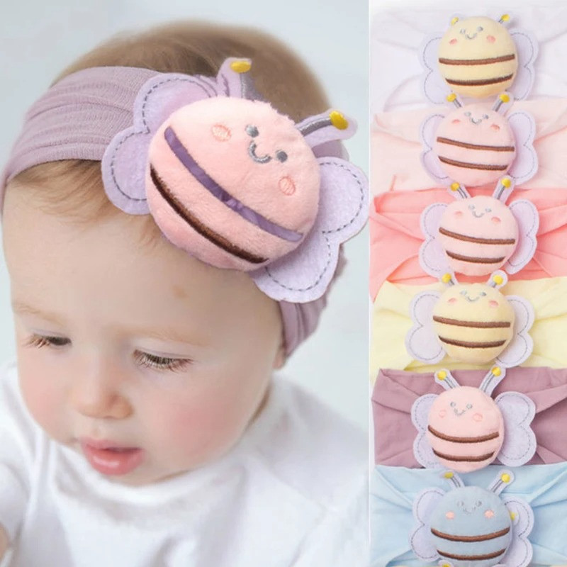 Elastisches Bienen-Stirnband für Babys (1-3 Jahre) | Süß