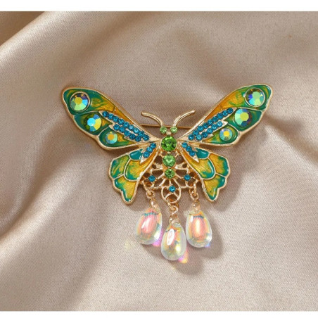 Große Schmetterlingsbrosche | Einzigartiger Schmuck in 2 Farben