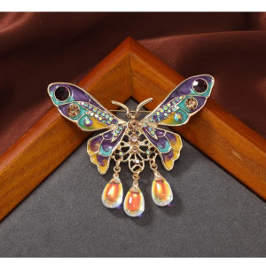 Große Schmetterlingsbrosche | Einzigartiger Schmuck in 2 Farben