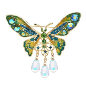 Große Schmetterlingsbrosche | Einzigartiger Schmuck in 2 Farben