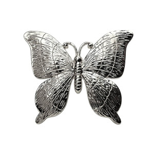 Schmetterling Serviettenringe in Gold & Silber | 6er-Set