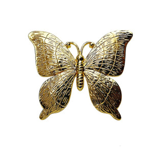 Schmetterling Serviettenringe in Gold & Silber | 6er-Set