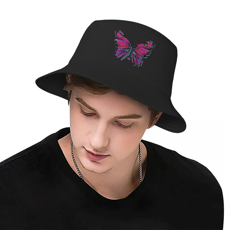 Fischerhut "Großer Schmetterling" | 4 Farben | Geschenkidee