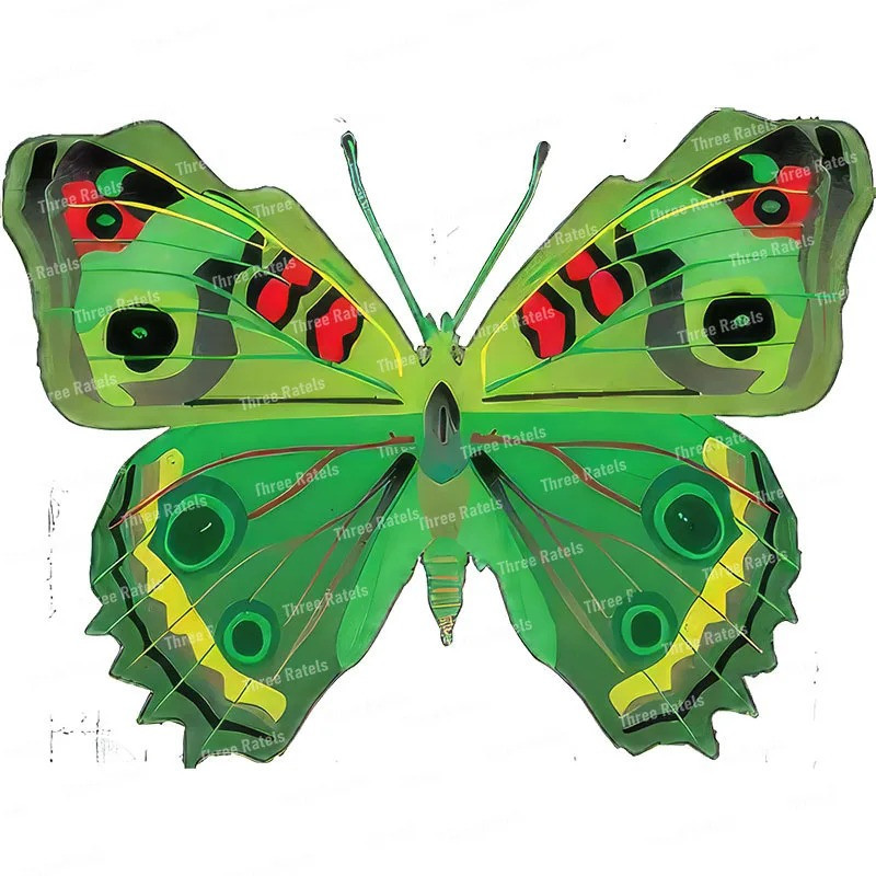 Schmetterling Sticker Bunt aus PVC - Süße & einzigartige Deko