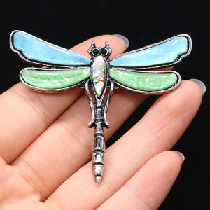 Bunte Libellen-Ohrringe mit Mosaik | Süßer Schmuck für Damen