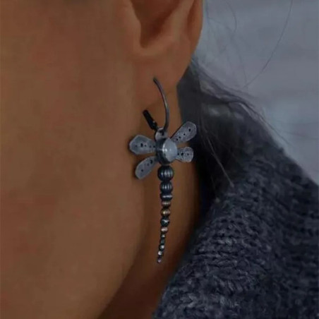 Vintage Libellen-Ohrringe – Eleganz & zeitloser Charme