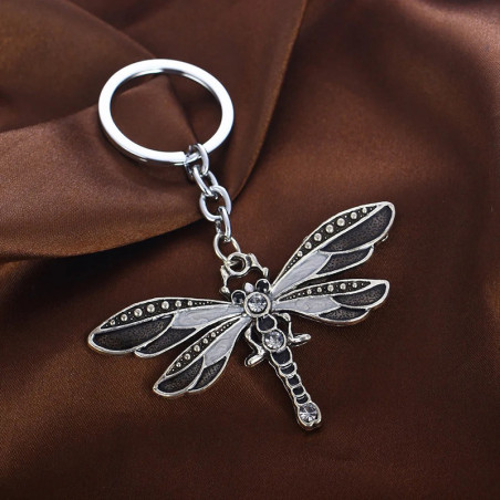Bunter Libellen Schlüsselanhänger aus Acryl - Einzigartiges Geschenk