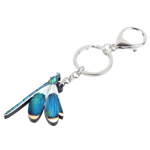 Schlüsselanhänger Libelle Blau | Süßes Geschenk | 1001bees.com