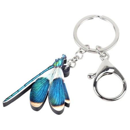 Schlüsselanhänger Libelle Blau | Süßes Geschenk | 1001bees.com