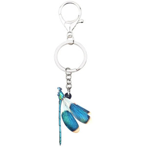 Schlüsselanhänger Libelle Blau | Süßes Geschenk | 1001bees.com